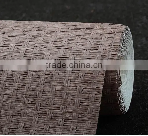 Real Textured Grasscloth Wallpaper photo-3