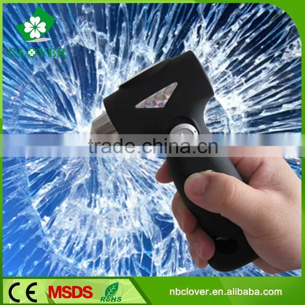 4 in 1 3 Led With Emergency Hammer Rechargeable Led Flashlight photo-6