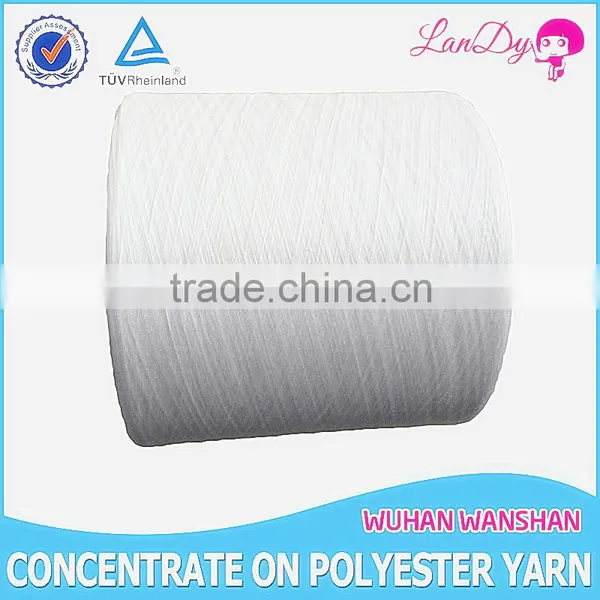 Factory Price 452 TFO Bright White 100% Polyester Sewing Thread photo-2