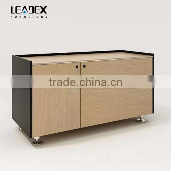 Modern Design Wood Veneer MDF Office Hanging File Cabinet