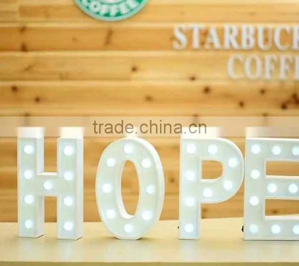 Direct Manufacture of Wedding LED Letter Light Christmas Letter Light photo-3