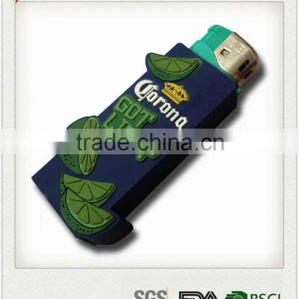 Promotional Gift Factory Price Silicone Cigarette Lighter Case Lighter Sleeve photo-4