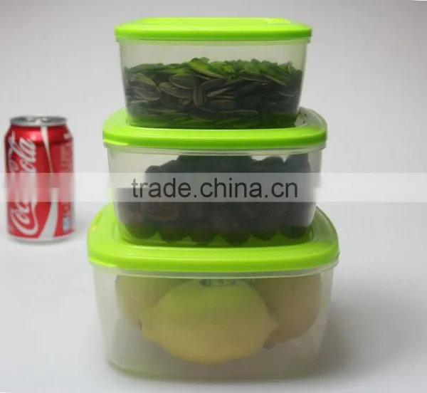 Food Level Plastic Storage Box Crisper With Lid photo-4
