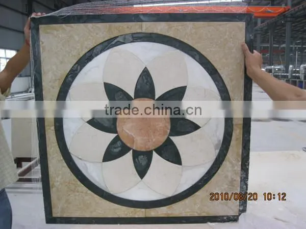 China Natural Marble Custom Medallions photo-4