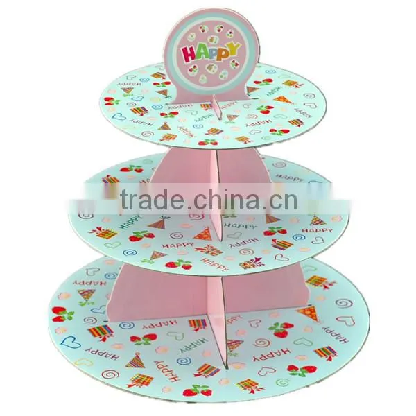 Three Tire Cardboard Cupcake Stand photo-3