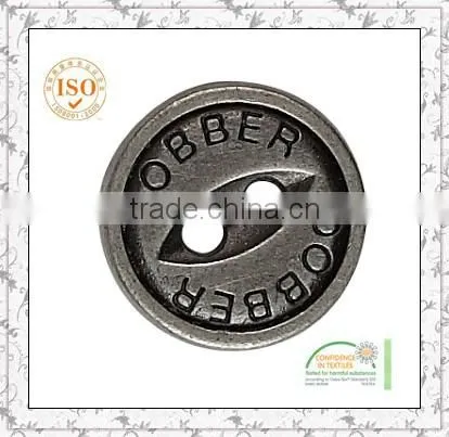 Oeko-tex Approved Custom Made 4-hole Metal Button photo-3