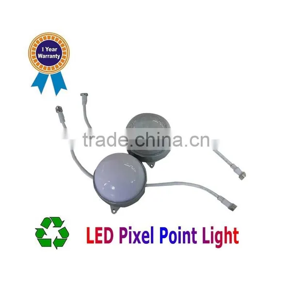 Outdoor Round Led Point Light 3.5inch Diameter 6w 5050 Rgb Led Pixel Light photo-6