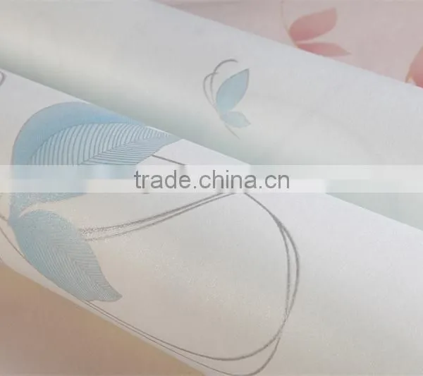 New Design Non-woven Modern Wallpaper Pink Color photo-6