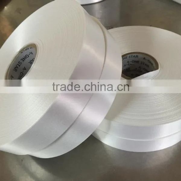 Wholesale Satin Ribbon/Garment Care Label/Nylon Taffeta Fabric Ribbon photo-4