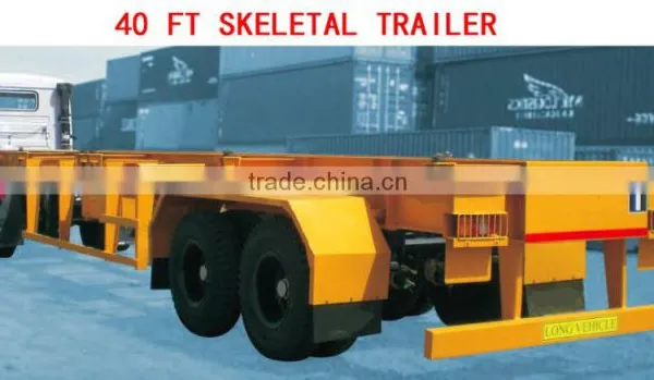 40 FT 60 FT SEMI LOW BED TRUCK TRAILER HEAVY DUTY AXLES HEAVY DUTY MULTILEAF SUSPENSION TRUCK TRAILER Heavy Duty Boat Trailers photo-6
