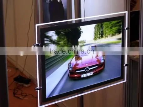 Led Light Acrylic Display Picture Photo Frame photo-3