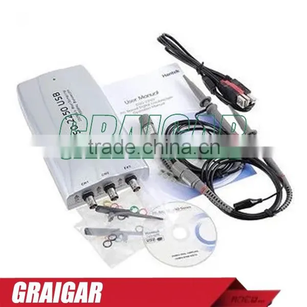 HOT SALE ! H041 Hantek DSO-2250 USB PC Based USB Oscilloscope 100MHz 250MS/s 2 Channels Digital Oscilloscope photo-2