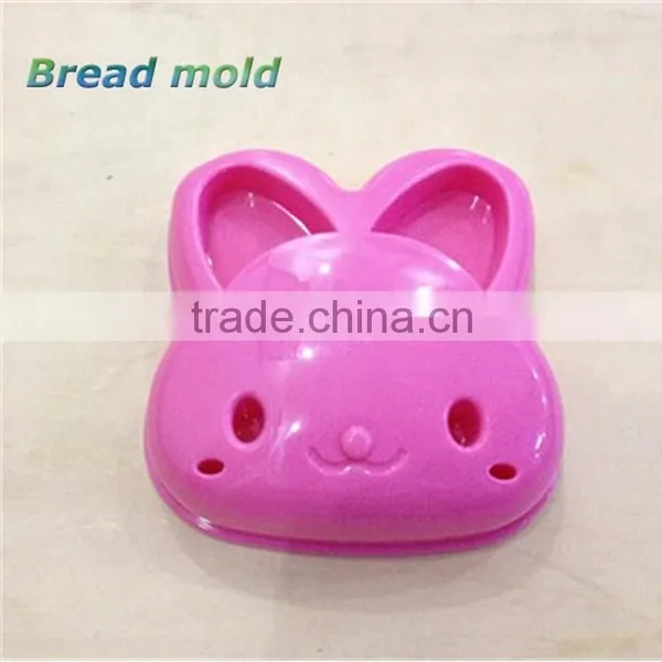 Plastic Rabbit Sandwich Crust Cutter DIY Bread Mold photo-2
