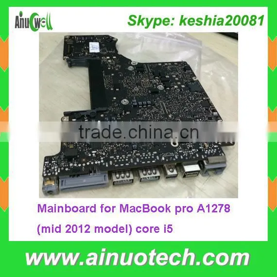 Mid 2012 Year Laptop Mainboard for MacBook Pro A1278 Laptop Motherboard A1398 A1465 A1466 A1502 Core i5 System Board