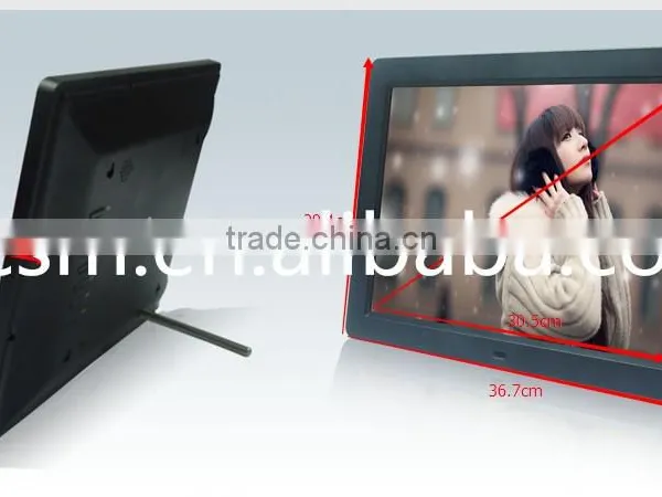 15 Inch Lcd tv 16/9 or 4/3 Screen Optional TFT Multifunction Video/music/photo HDM AV Input Support Made in China Factory photo-2