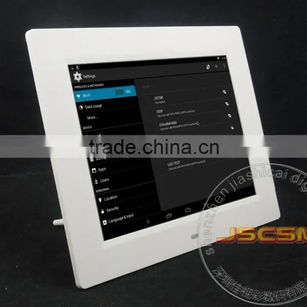 New Products 8inch Wifi Digital Photo Frame Digital Signage Video Player Support Android Apps for Advertising