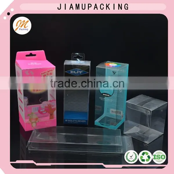 Transparent Plastic Packaging Box , Small Product Plastic Box Packaging , Full Color Custom Printed Box photo-2