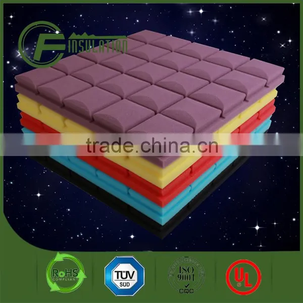 Acoustic Walls Insulation/colorful Square Sound Proof Sponge photo-5