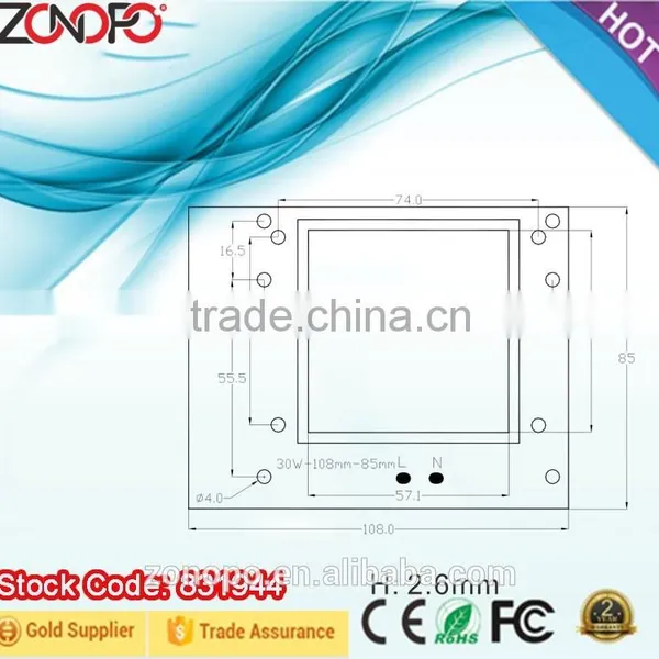 30w Square Innovative Spot Light ac Motor ac Engine 220v Ra70 Top ac Pcb photo-2