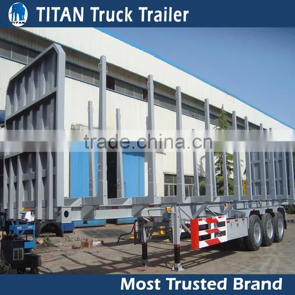 TITAN Gooseneck Forest Log Loader Timber Truck Trailer for Sale photo-2