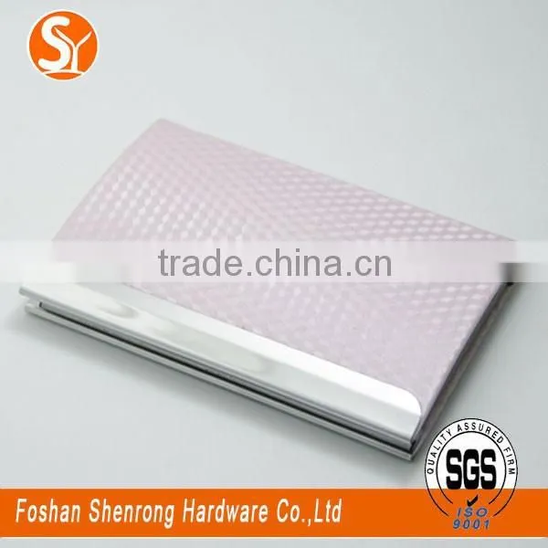 China Supplier Wholesale PU or Genuine Leather ID Card Holder With Magnetic Switch With Low Price photo-3
