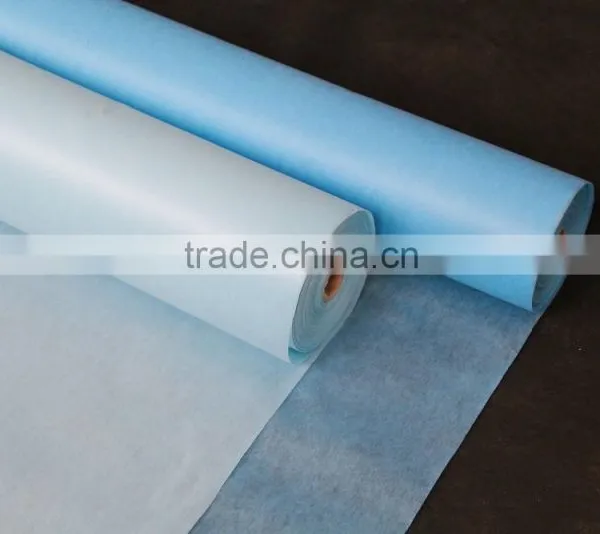 Chemical Bond Medical Nonwoven Fabric--blue/green Color photo-2