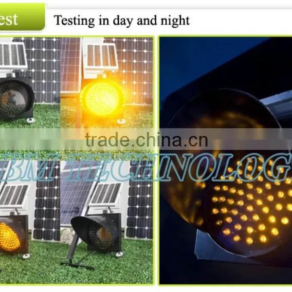 FCC Flashing Solar Traffic Single Lights photo-2