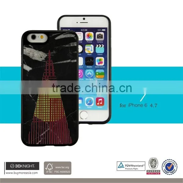 2016 New Arrival Latest Design Real Marble Phone Case for IPhone 6 6S OEM Case Marble Back Cover photo-6