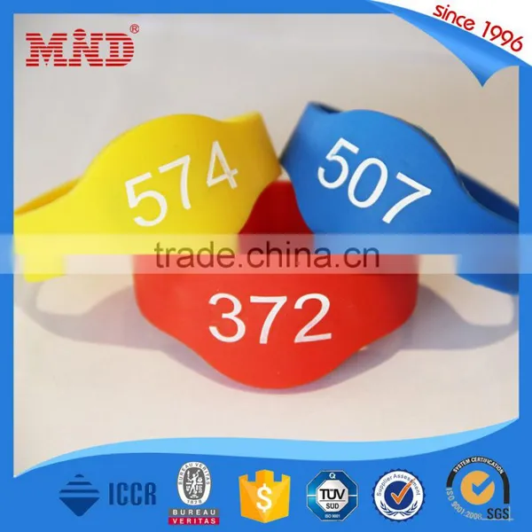 MDSW06 Custom Uhf Rfid Silicone Wristband/passive Nfc Bracelet photo-3