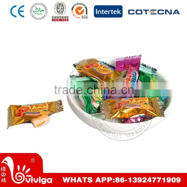 Fruity Flavor Center Filled Chewing Bubble Gum photo-3
