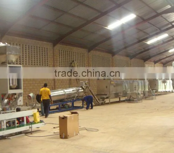 Expanded Puffed Snacks Food Making Extruder Production Line photo-2