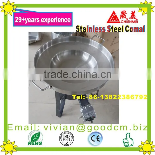 Comal up Stainless Steel Garden Pan/outdoor Pan/camping Pan/beach BBQ Pan photo-4