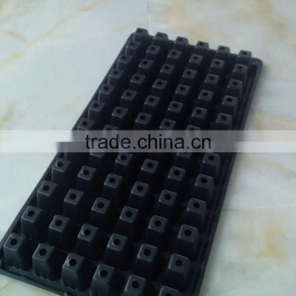 40 Cell Plastic Seeding Tray/ Nursery Tray/planting Tray for Green House and Farm photo-2