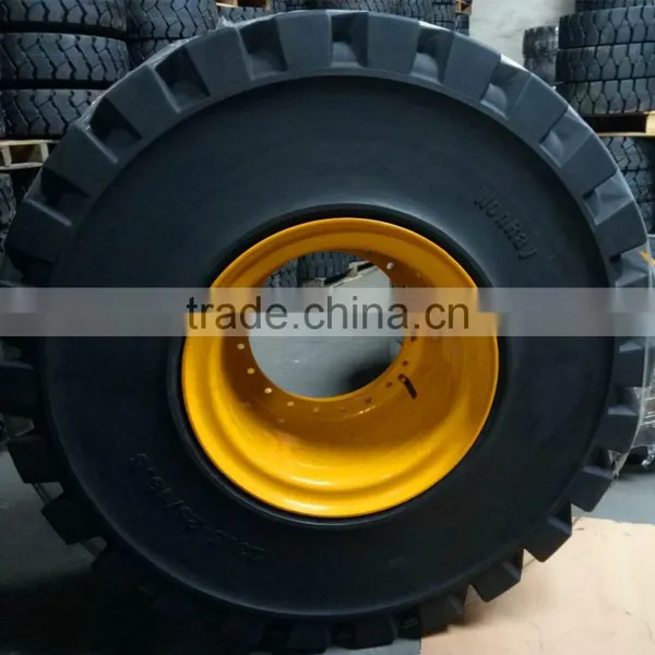 Solid Tire With Demountable Rims 5.00-8 17.5-25 10-16.5 21x7x15 Etc. photo-5