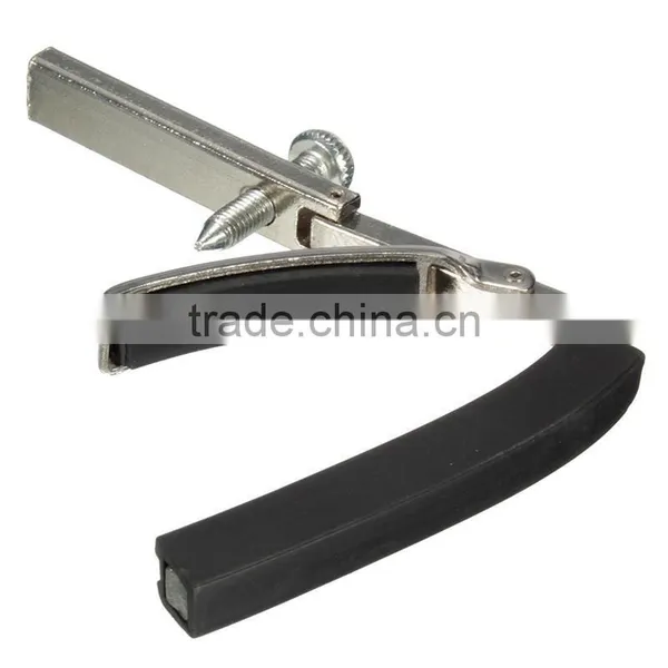 Adjusting Screw Guitar Tuner Quick Release Metal Clamp Key Folk Classic Acoustic Electric Guitar Capo For Tone Adjusting photo-3