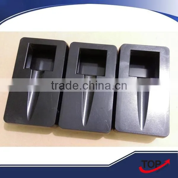 High Capacity Windproof Black Plastic Ashtray for Cigar photo-2