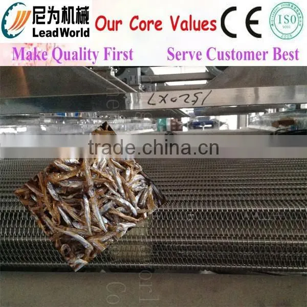 Stainless Steel fish drying machine/fried fish processing machine