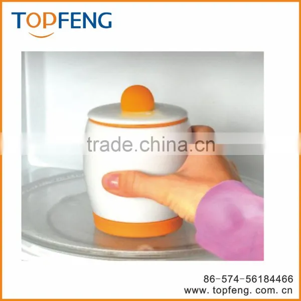 Egg Cooker, Ceramic Microwave Egg Cooker, Microwave Ceramic Pot photo-2