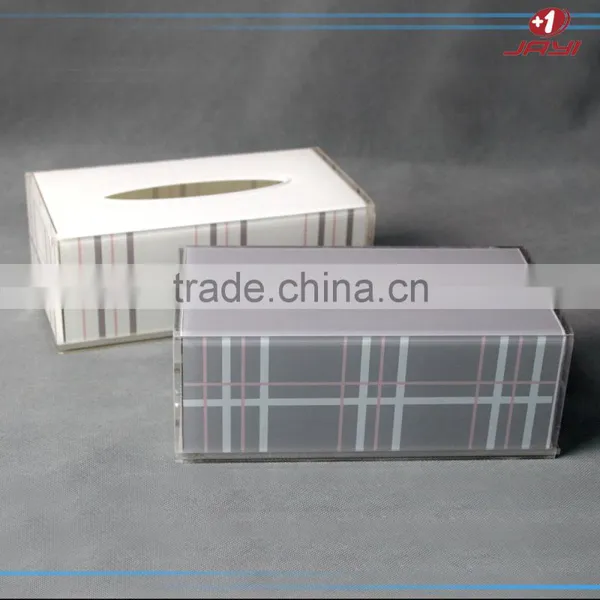 China Wholesale Acrylic Bathroom Tissue Holder/storage Box/paper Napkin Holder photo-4