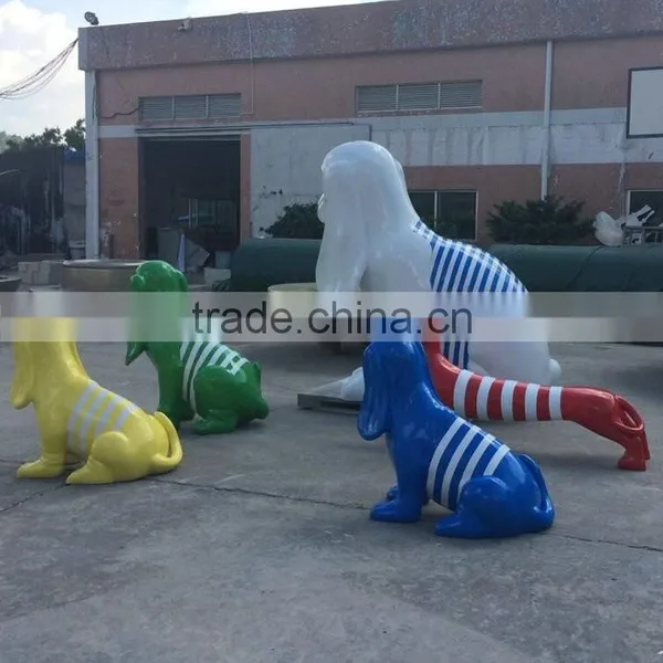 FRP Dog Sculpture Figure Statue photo-6
