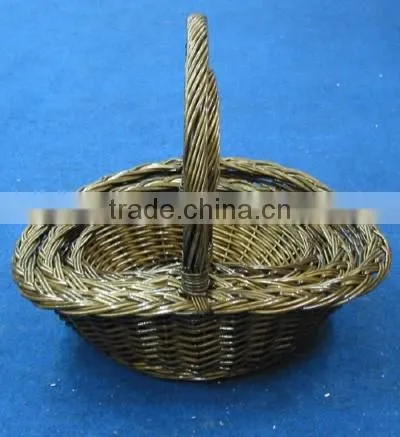 See Larger Image New Design Good Quality Wicker Picnic Basket New Design Good Quality Wicker Picnic Basket New Design Good Qual photo-3
