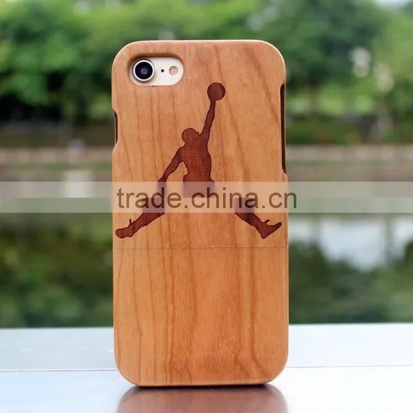 Classical Chinese Walnut/bamboo/rosewood/cherry/maya Cartoon Cell Phone Case for Iphone photo-5