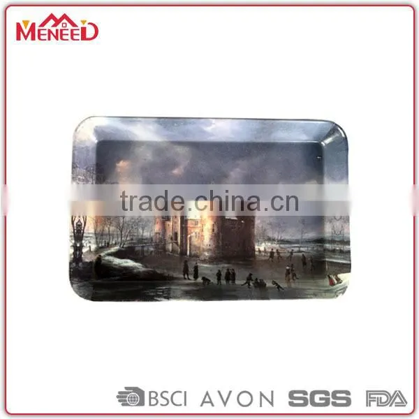 Exhibitor Canton Fair Best Selling Product Melamine Manufacturers Supply Carrying Tray photo-4