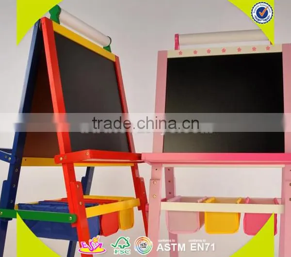 Wholesale Top Wooden Double Side Blackboard Nice Kids Wooden Double Side Blackboard Useful Double Side Blackboard W12B055 photo-4