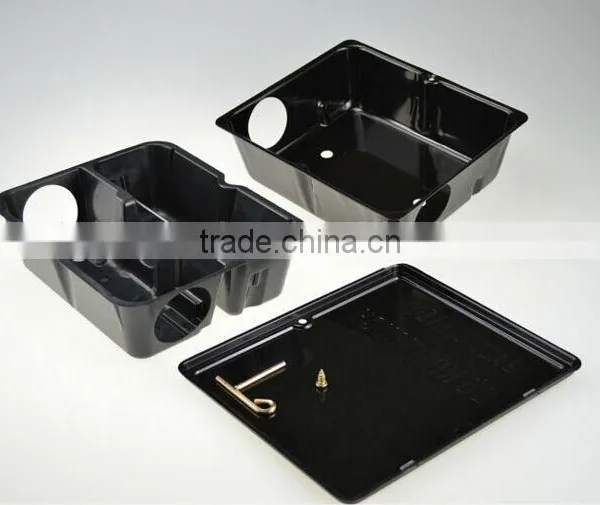 Rodent Metal Bait Station With Black Powder Coating SX-5011 photo-4