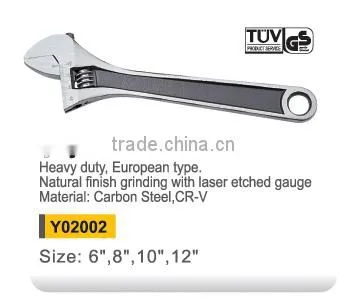 Y02003 Heavy Duty Europe Type Adjustable Wrench photo-2