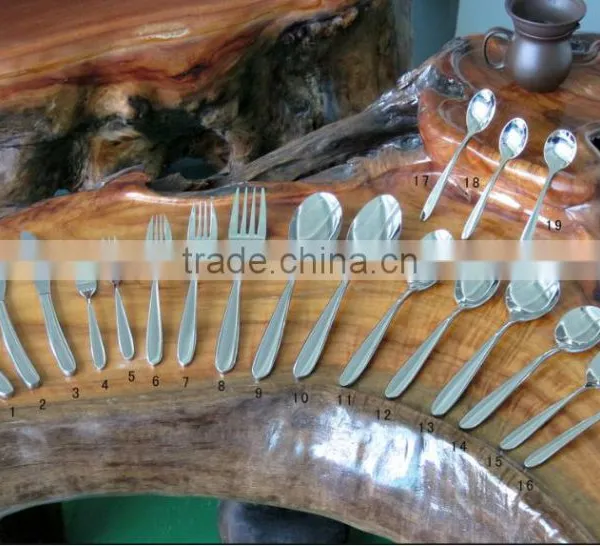17pcs Parties Celebrating Metal Material Bulk Buy From China /Silver Color Tableware China Manufacturer Wholesale photo-3