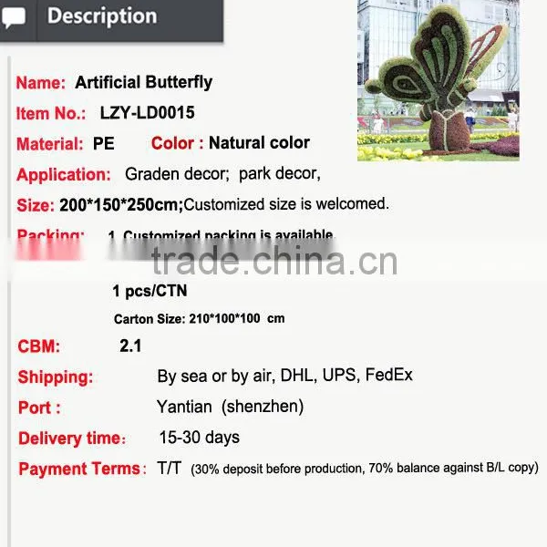 Outdoor OEM Artificial Boxwood Topiary Milan Animated Sculpture for Park Decoration photo-2