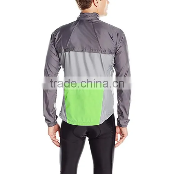Best Choice Lightweight Sportswear Breathable Men Polyester Cycling Jacket photo-2