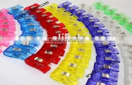 Quiting & Sewing Clover Wonder Clips-3.3x1.8cm-total 7 Colors photo-3